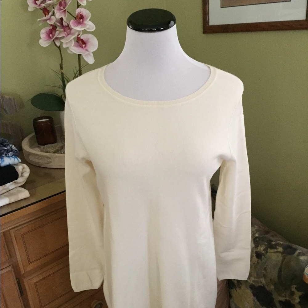 Society 8 Lace Back Sweater..NWOT